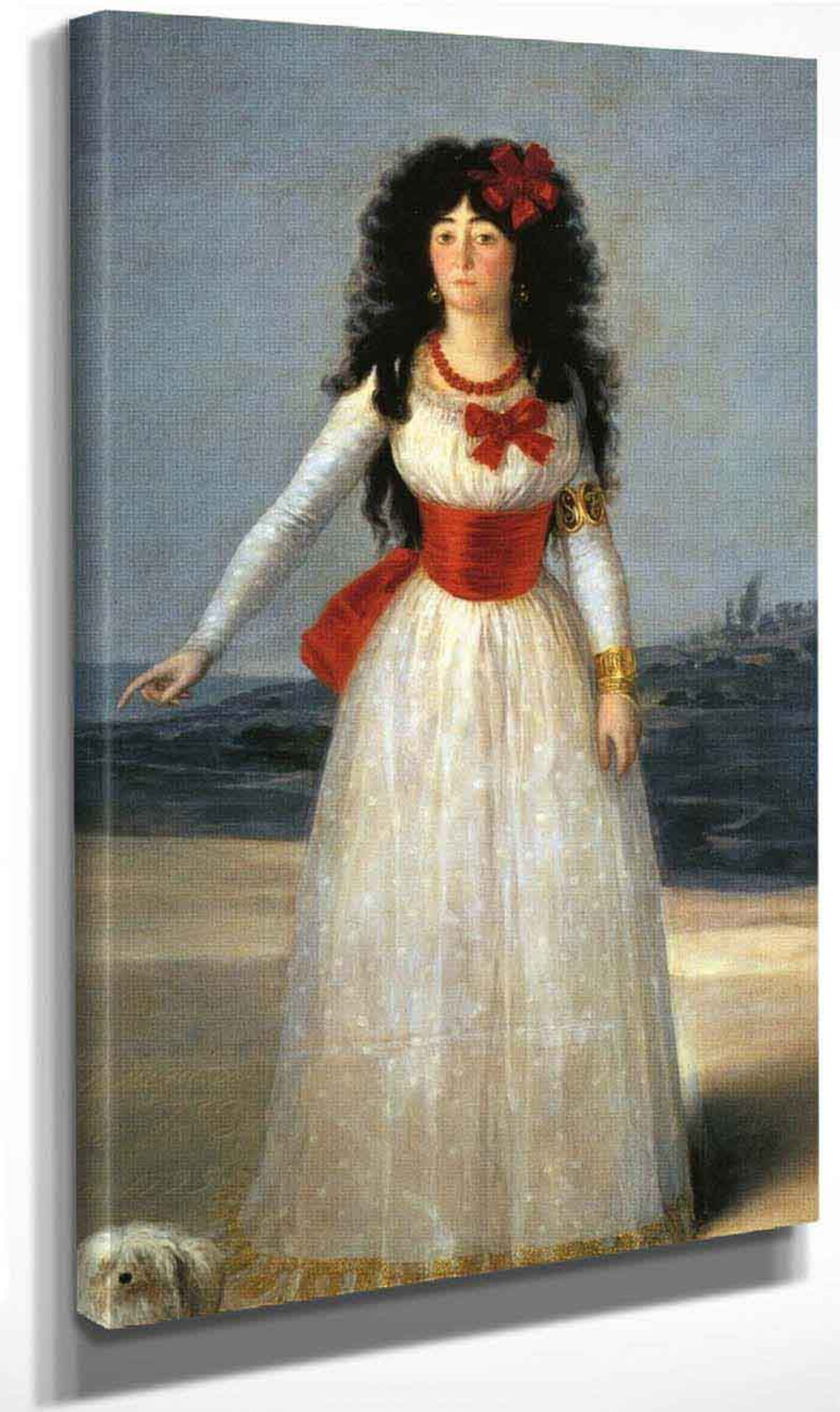 The Duchess Of Alba By Francisco Jose De Goya Y Lucientes Print Or