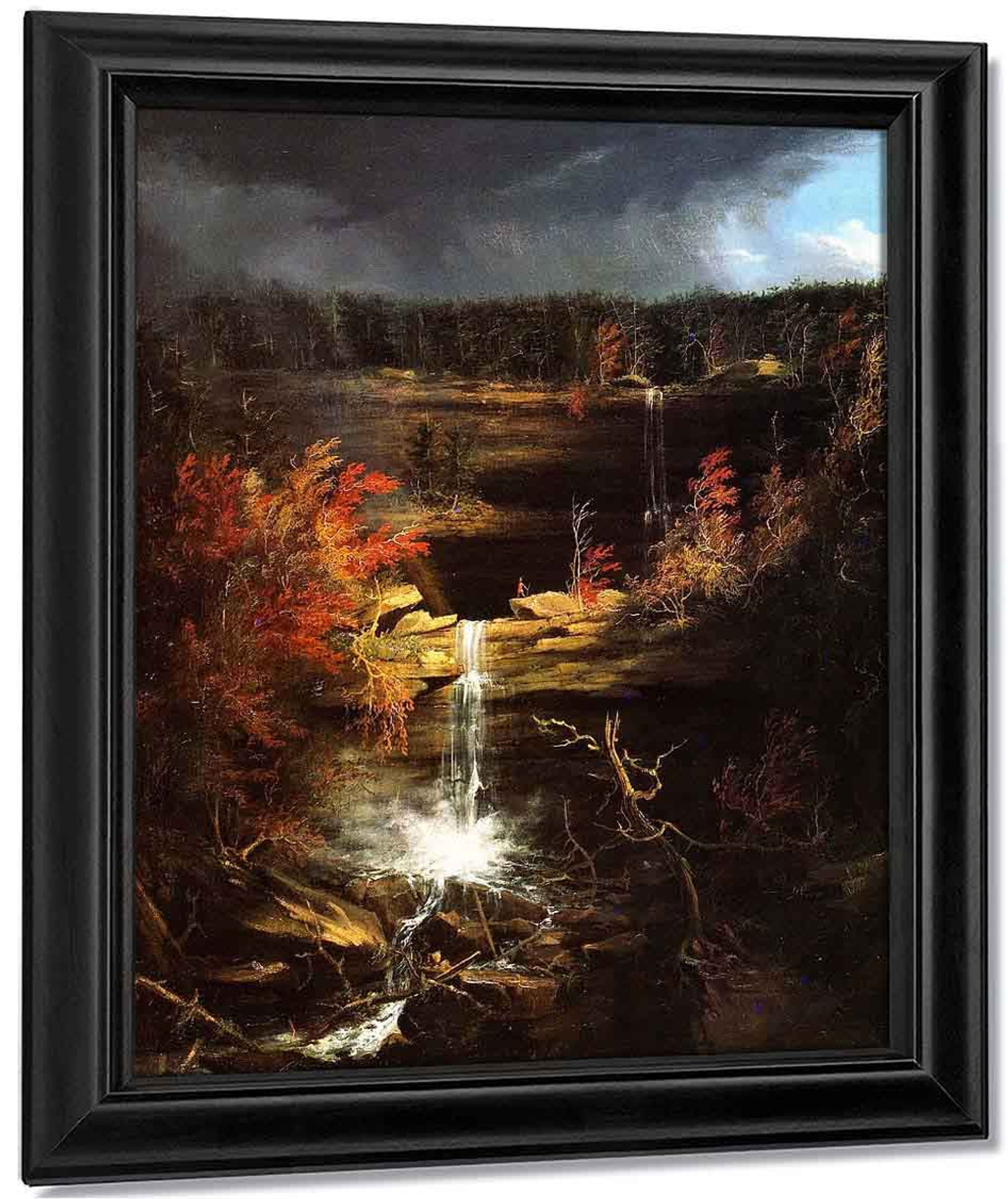 Falls Of Kaaterskill By Thomas Cole Reproduction