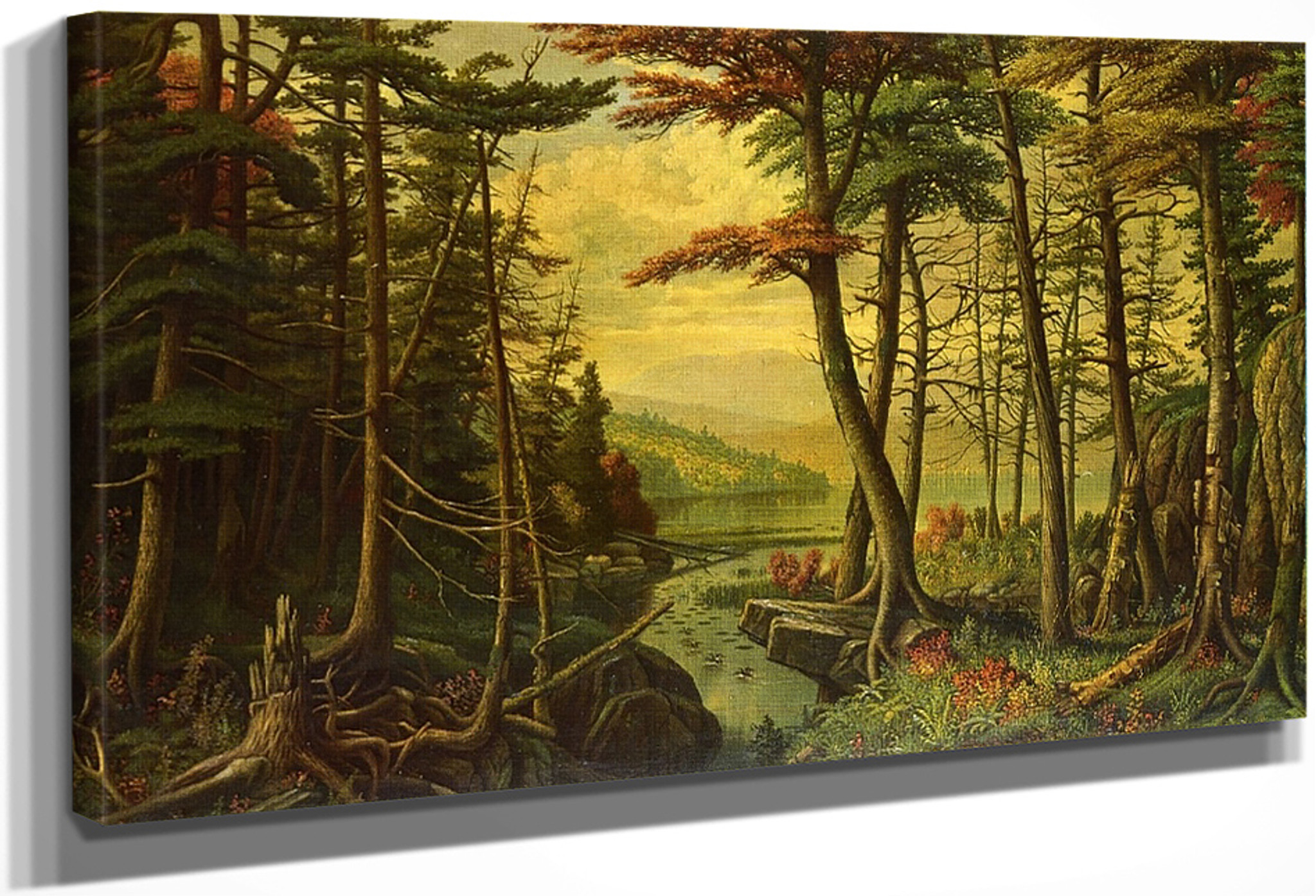 At The Water S Edge By Levi Wells Prentice Print Or Oil Painting