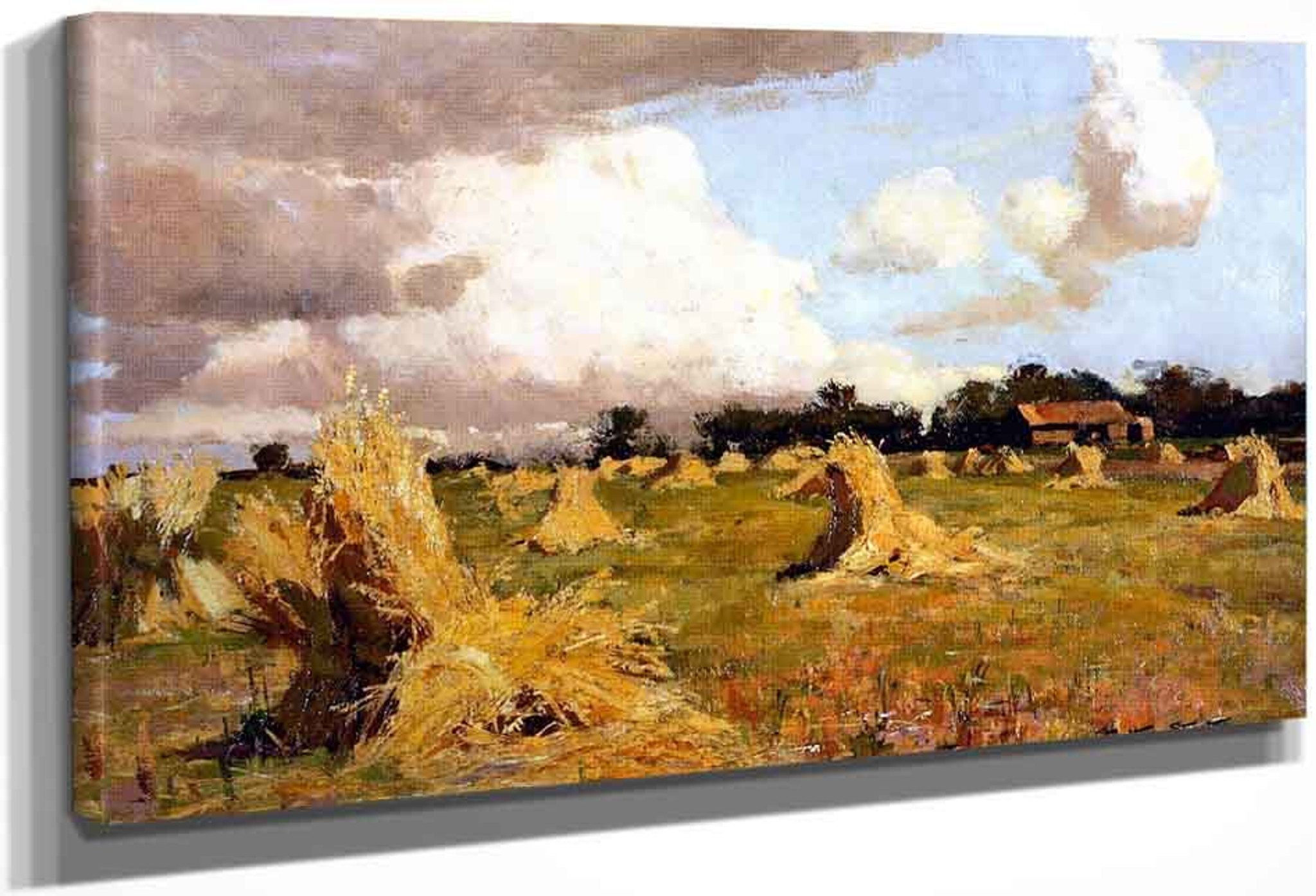 Australian December By Sir Arthur Streeton Print Or Oil Painting