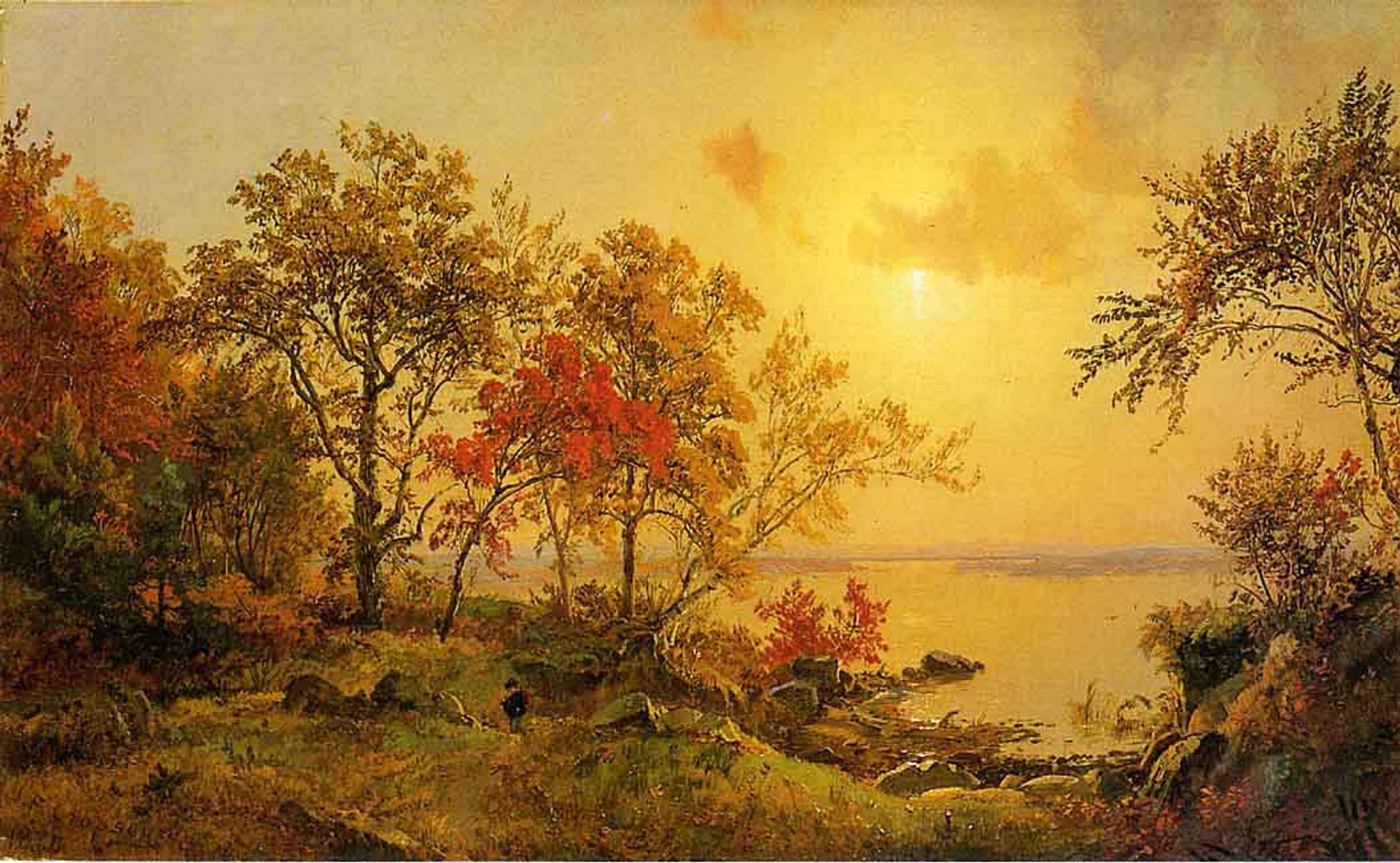 Художник пейзажист Bill Inman.