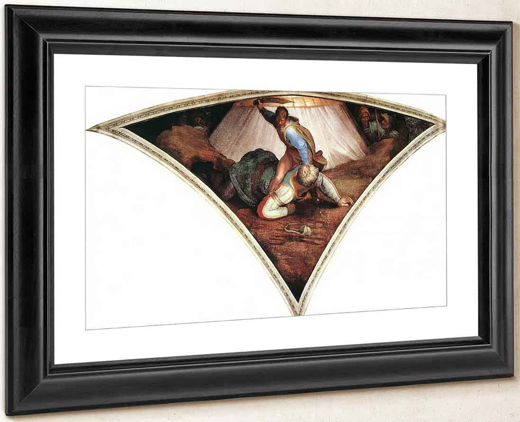 David And Goliath By Michelangelo Buonarroti Print Or Oil Painting
