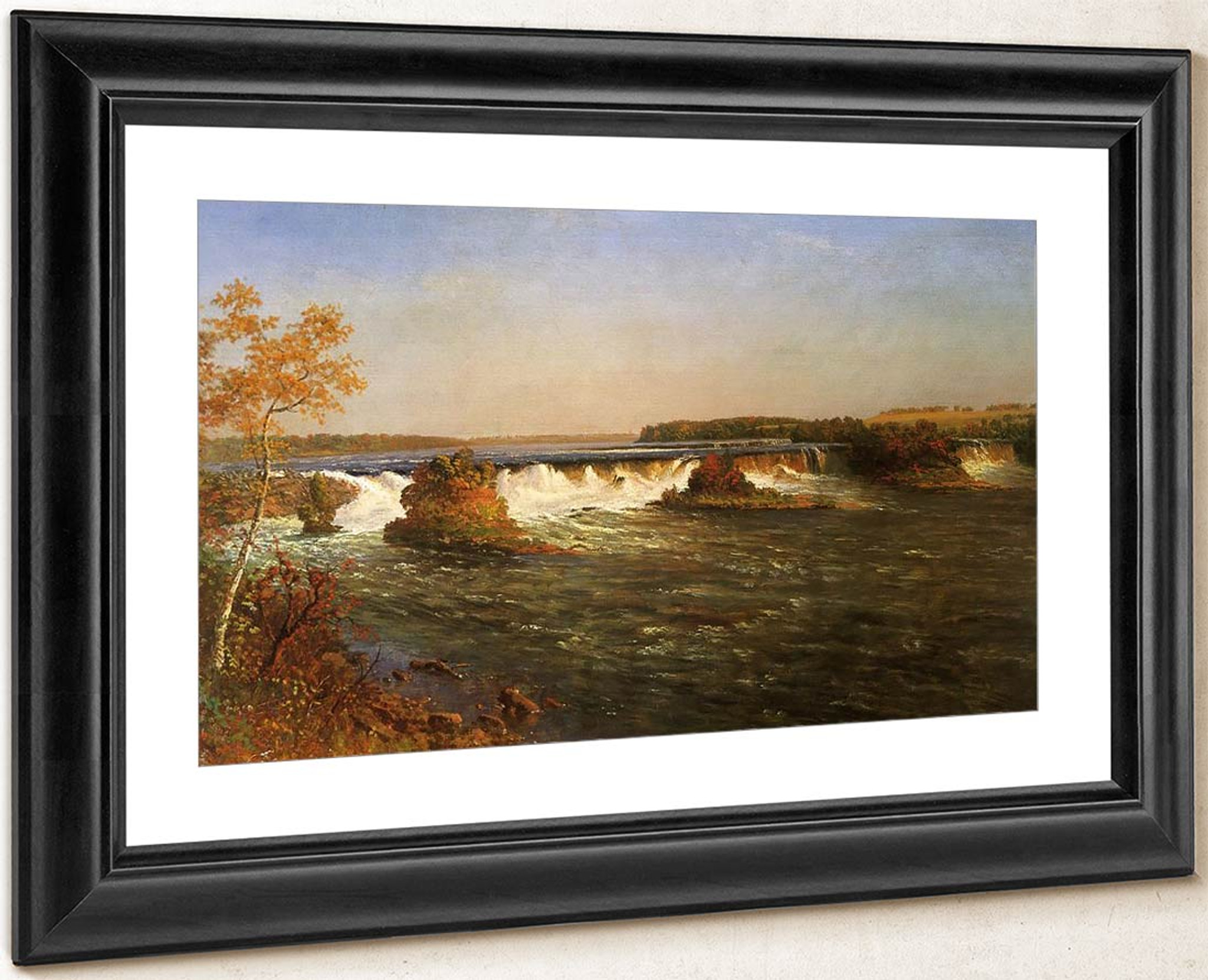 Falls Of St Anthony By Albert Bierstadt Print Or Oil Painting