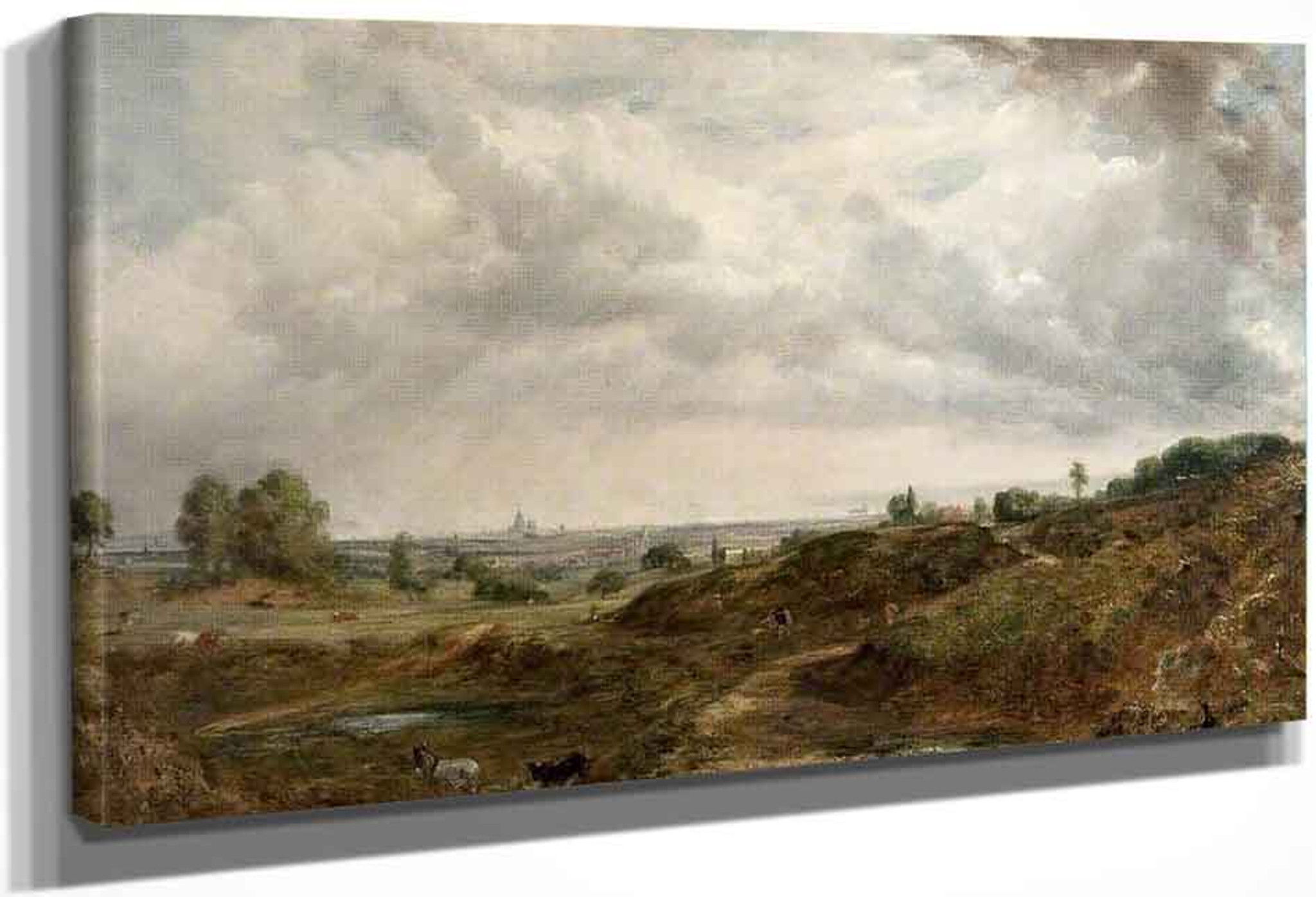 Hampstead Heath By John Constable Print Or Oil Painting