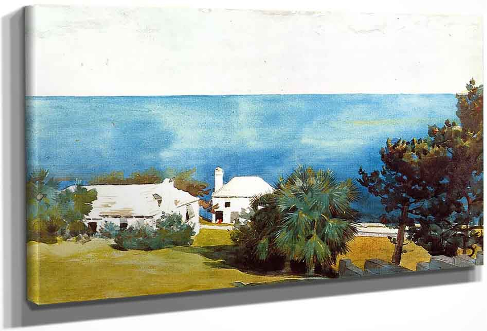 Winslow Homer Watercolor Reproductions Shore and Surf Fine Art Print Bermuda