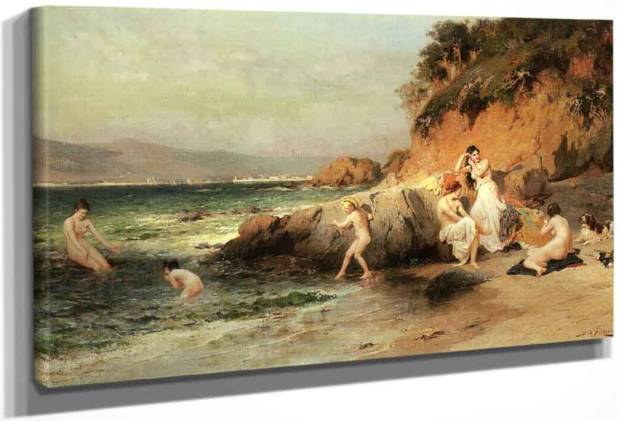 The Bathing Beauties By Frederick Arthur Bridgman Print Or Oil