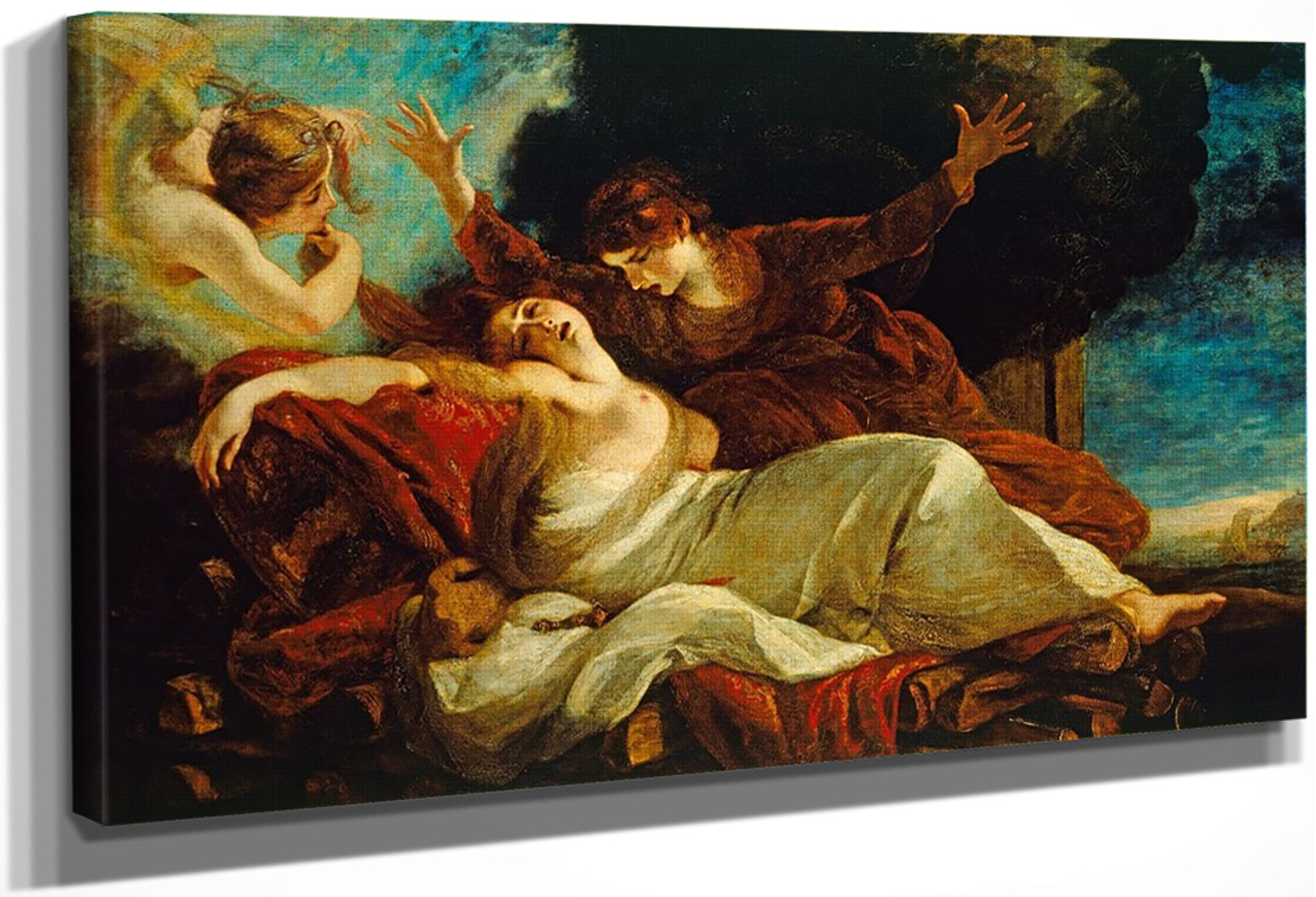 The Death Of Dido By Sir Joshua Reynolds Print Or Oil Painting