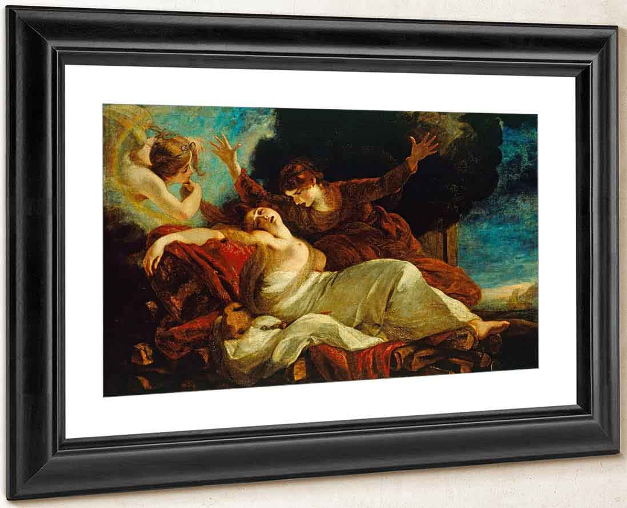 The Death Of Dido By Sir Joshua Reynolds