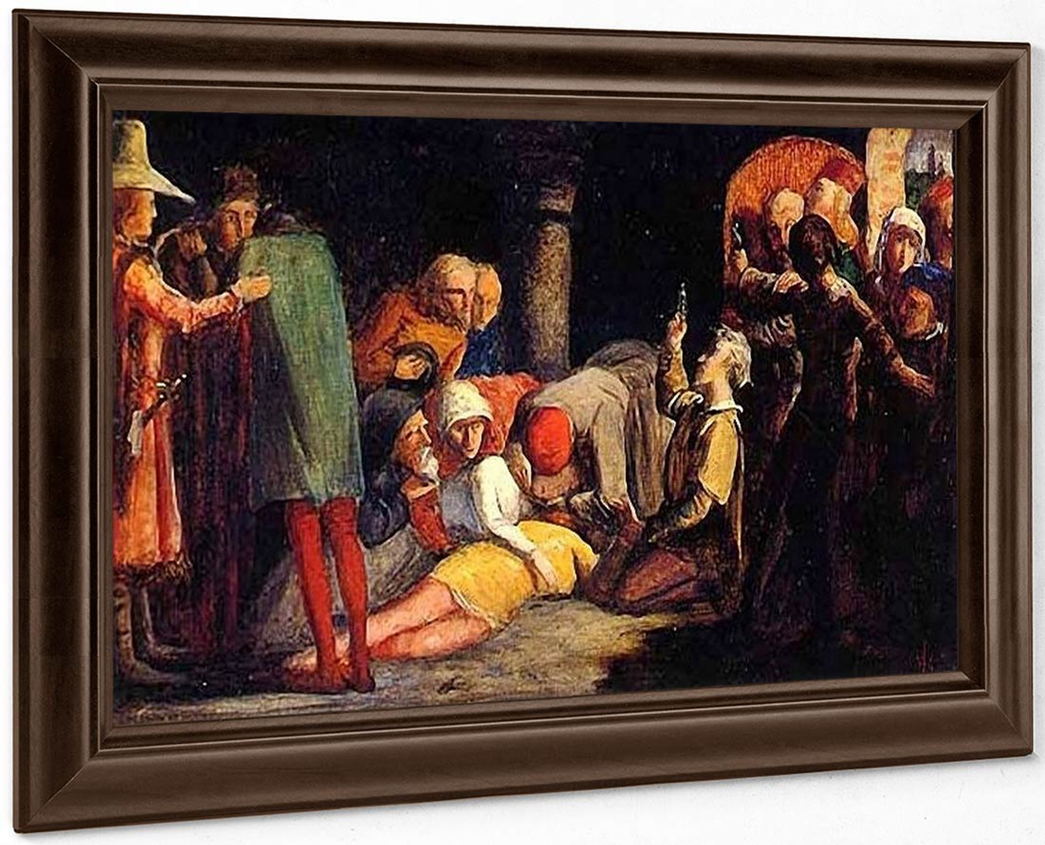 The Death Of Romeo And Juliet By Sir John Everett Millais Print Or