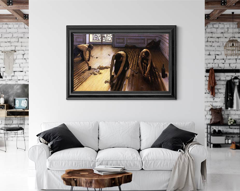 The Floor Scrapers By Gustave Caillebotte Print Or Oil Painting