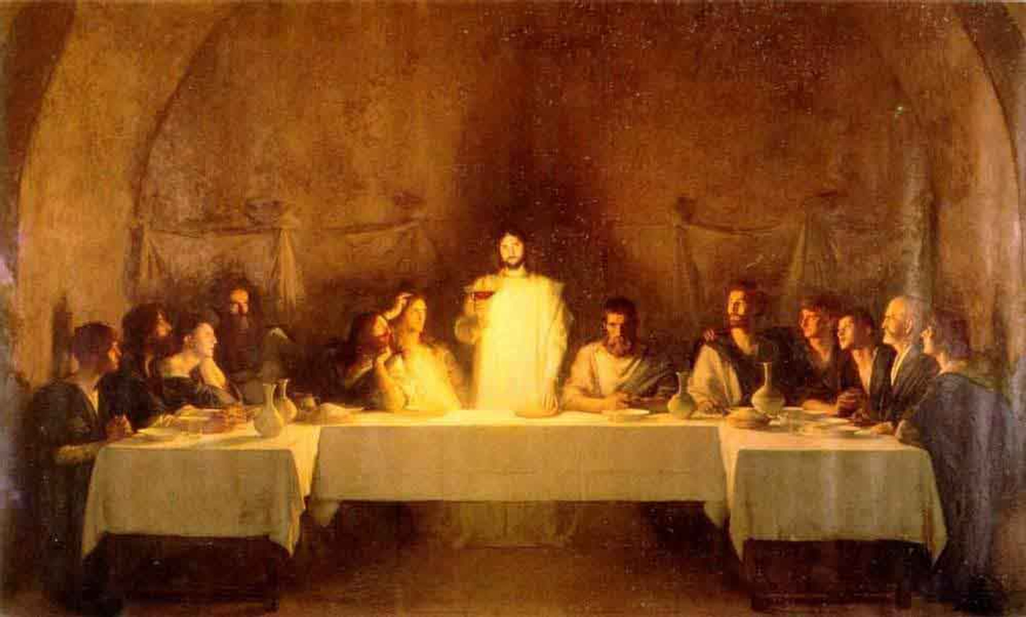 The Last Supper By Pascal Dagnan Bouveret Print Or Oil Painting
