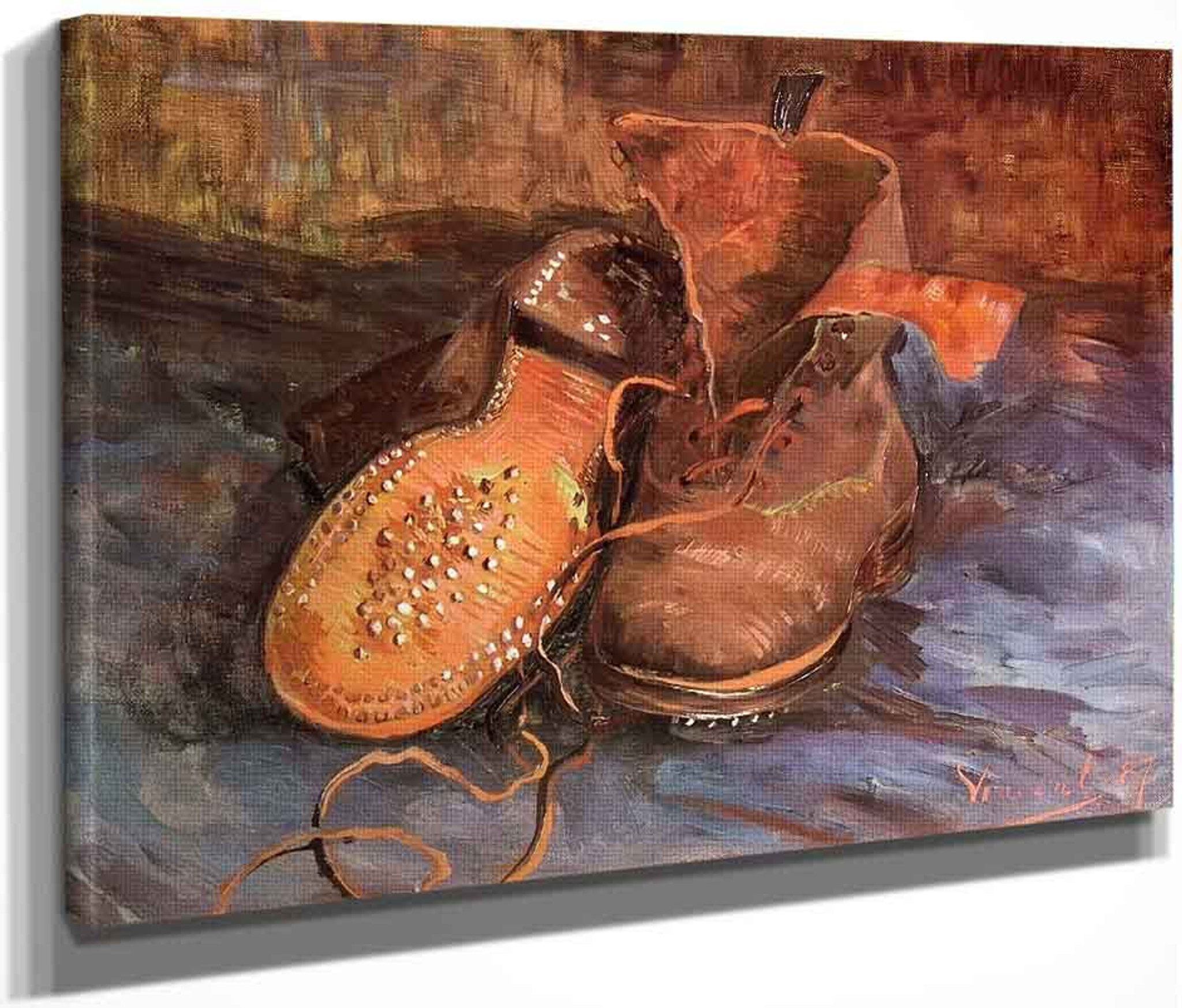 shoes van gogh