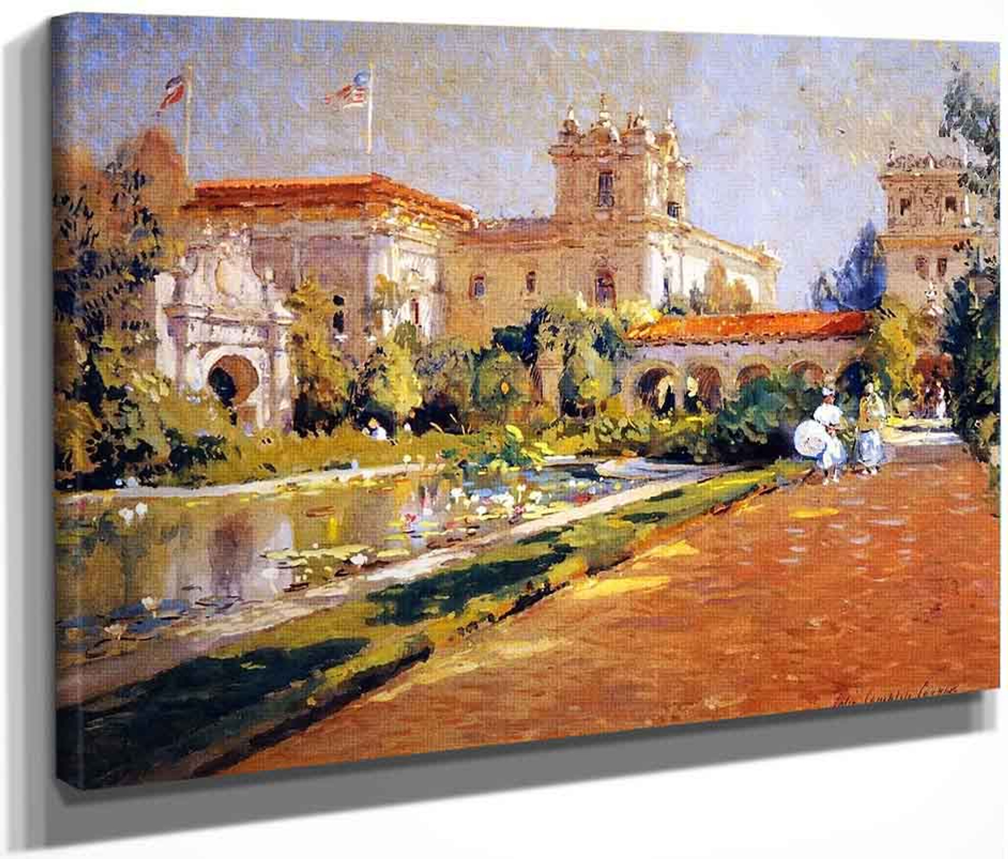 An Afternoon Stroll By Colin Campbell Cooper Print Or Painting