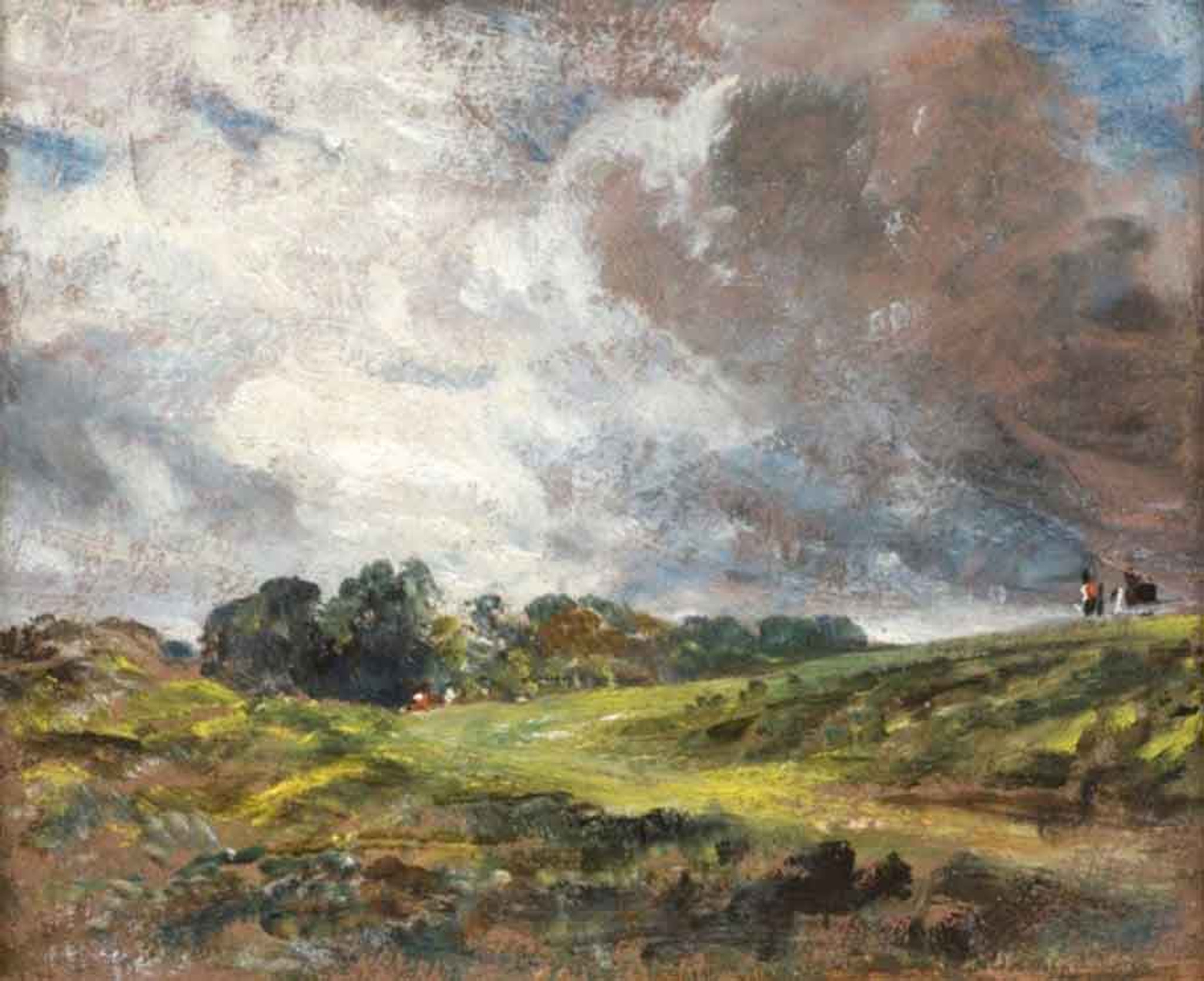 Hampstead Heath 4 By John Constable Print Or Painting Reproduction