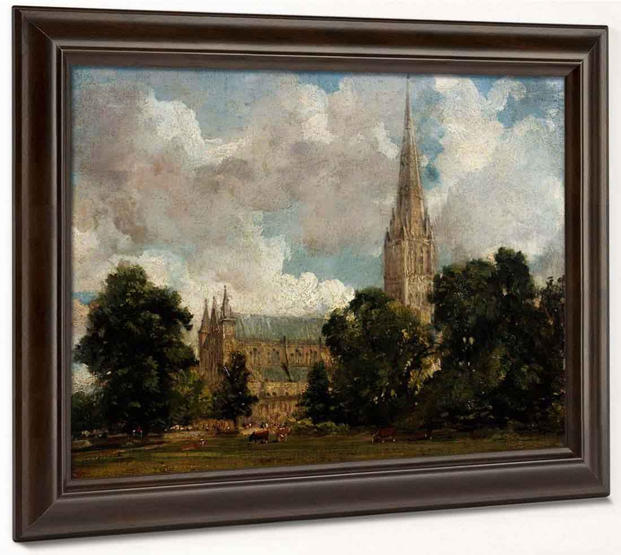 Salisbury Cathedral From The South West By John Constable Print Or