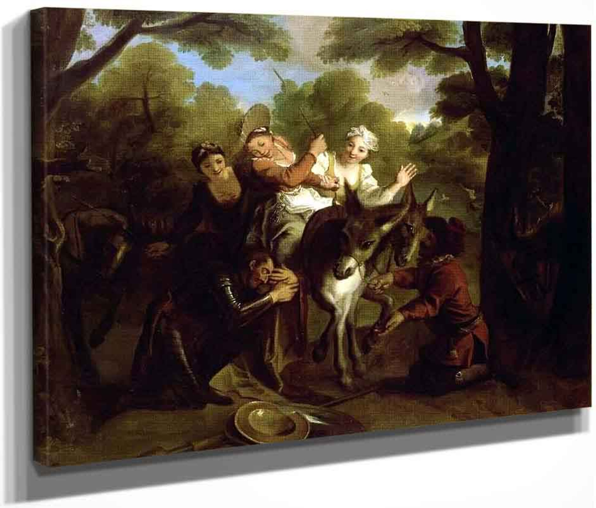 Story Of Don Quixote Don Quixote Deceived By Sancho Takes A