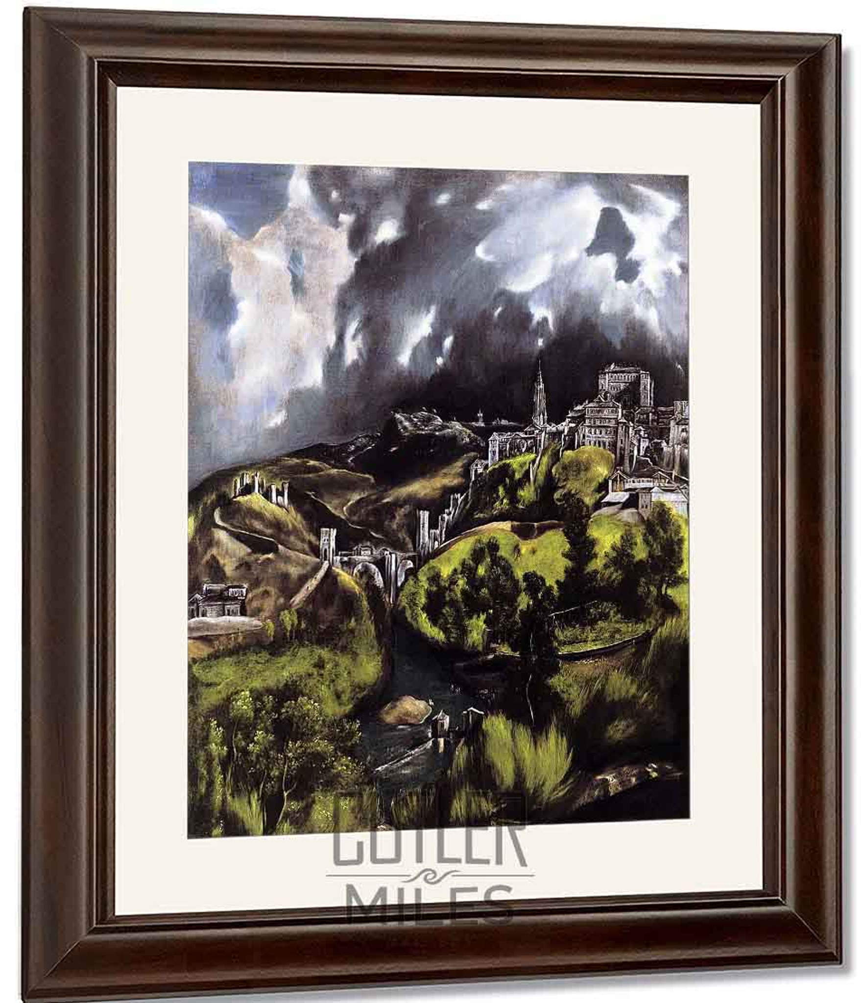 Toledo by El Greco Giclee Canvas Print Repro