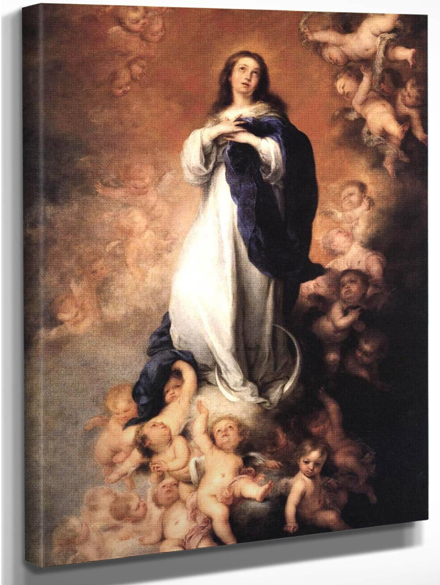 Immaculate Conception 2 By Bartolome Esteban Murillo Art