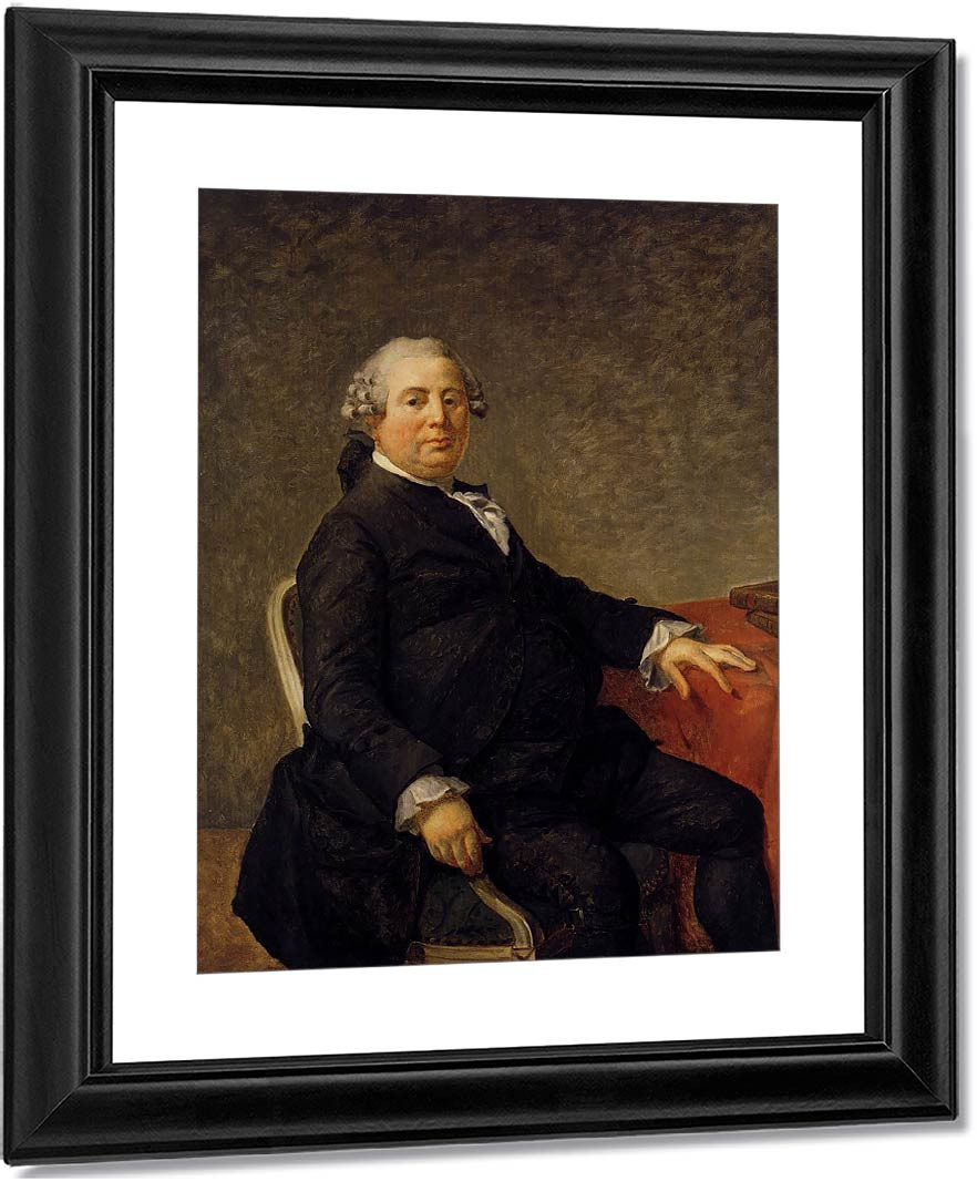 Portrait Of Philippe Laurent De Joubert By Jacques Louis David Art