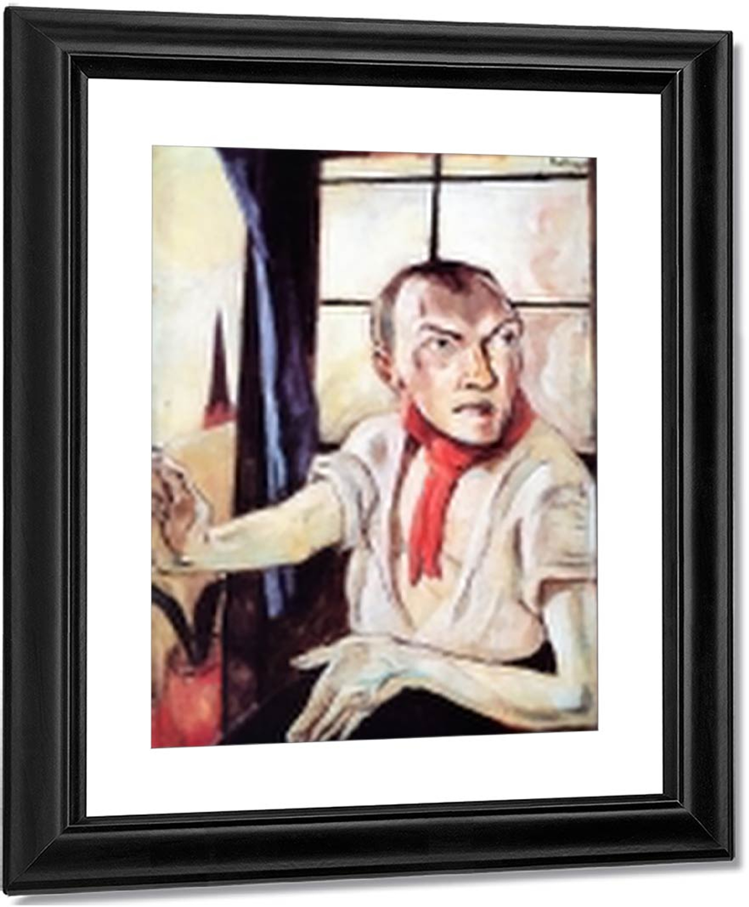 Beckmann red scarf essay blog 03 image