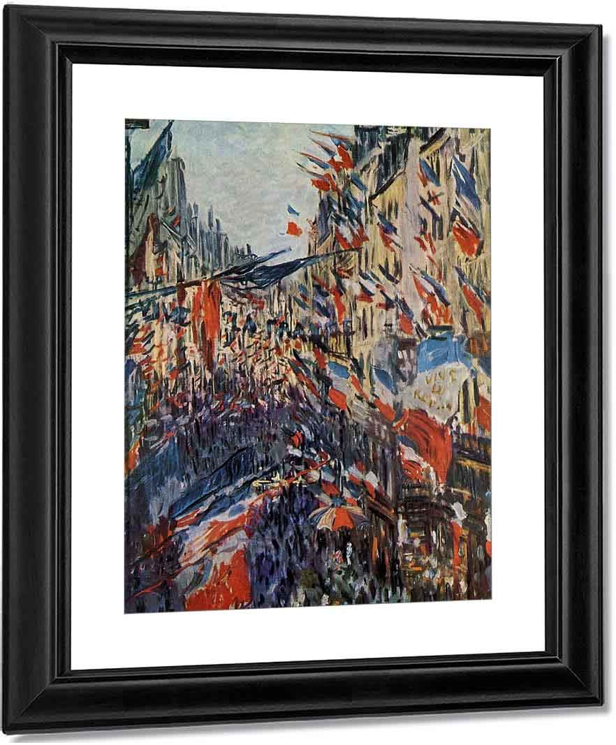 The Rue Saint Denis, 30Th Of June 1878 By Claude Oscar Art