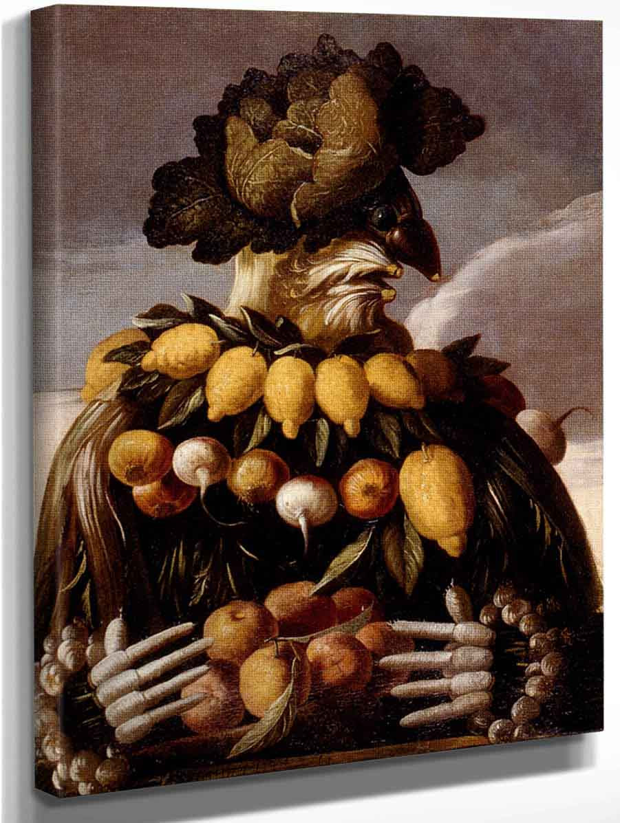 Allegory Of Four Seasons Spring By Giuseppe Arcimboldo Art Reproduction ...