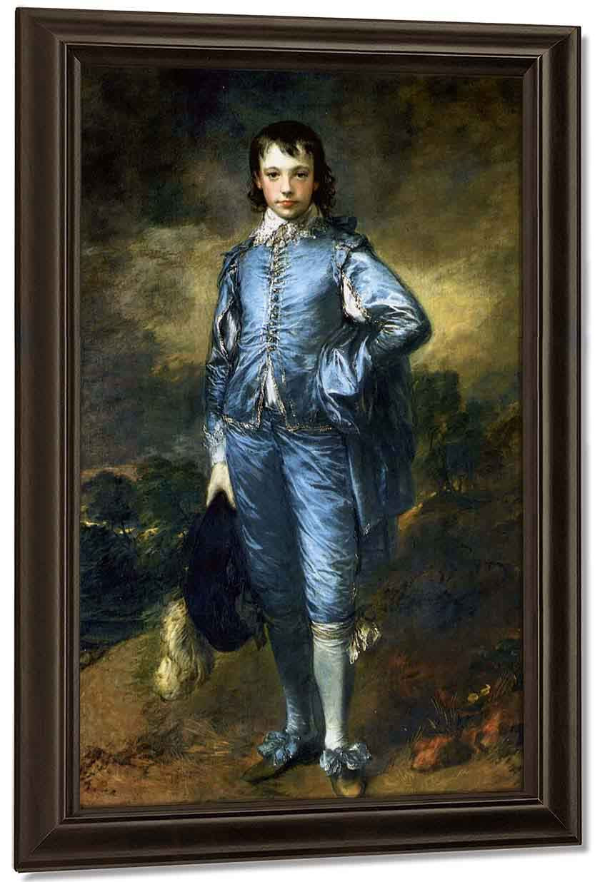 The Blue Boy By Thomas Gainsborough Print or Painting Reproduction