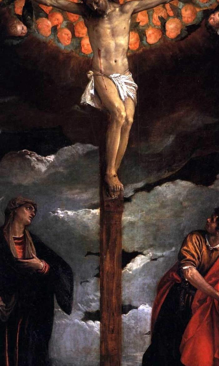 The Crucifixion With The Virgin And Saint John By Paolo Veronese Print ...