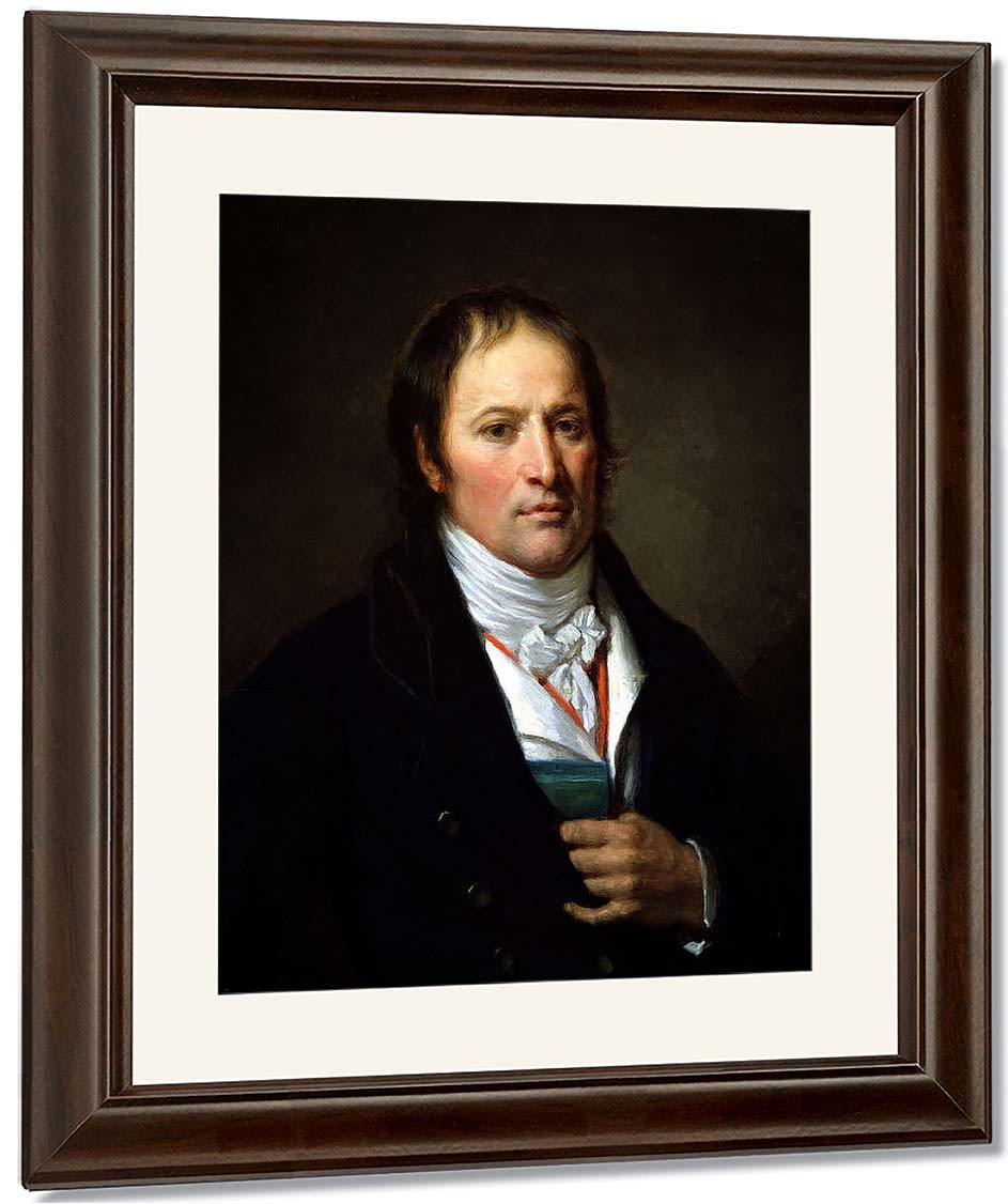 Portrait De Jacques Nicolas Billaud Varenne By Jean Baptiste Greuze