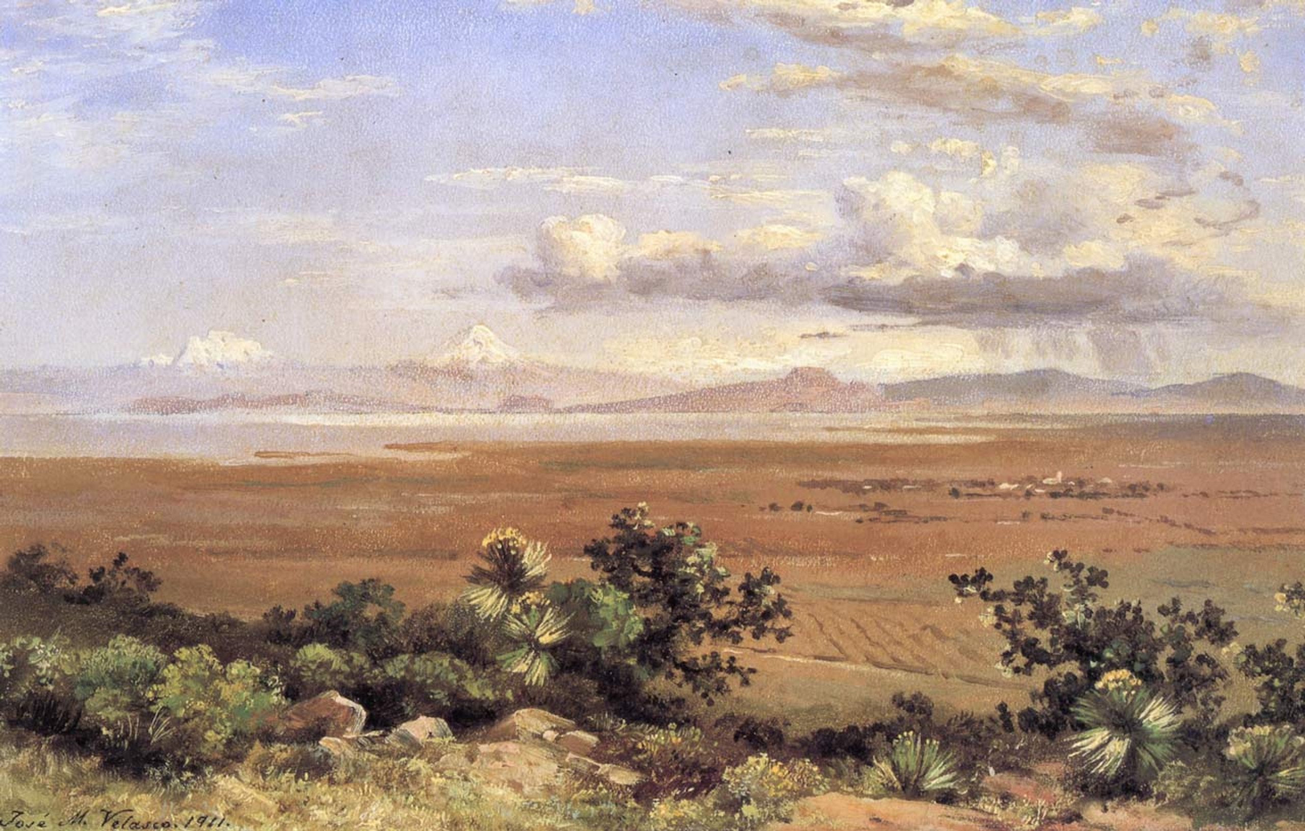 Valle De Mexico By Jose Maria Velasco Print or Oil Painting Reproduction from Cutler Miles. Valle De Mexico By Jose Maria Velasco Print or Oil Painting Reproduction from Cutler Miles.