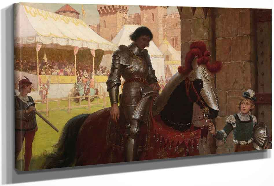 Edmund Blair Leighton The Shadow