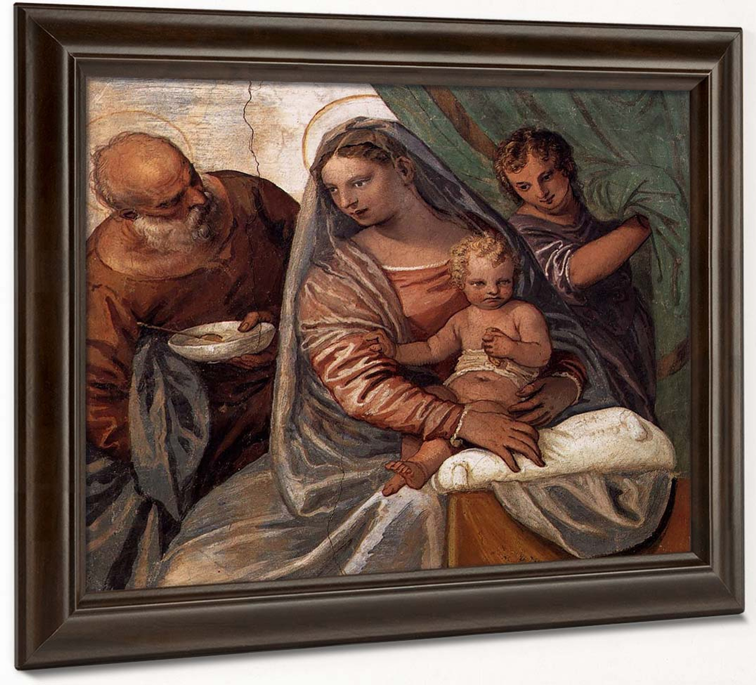 Villa Barbaro The Holy Family By Paolo Veronese Print or Painting ...