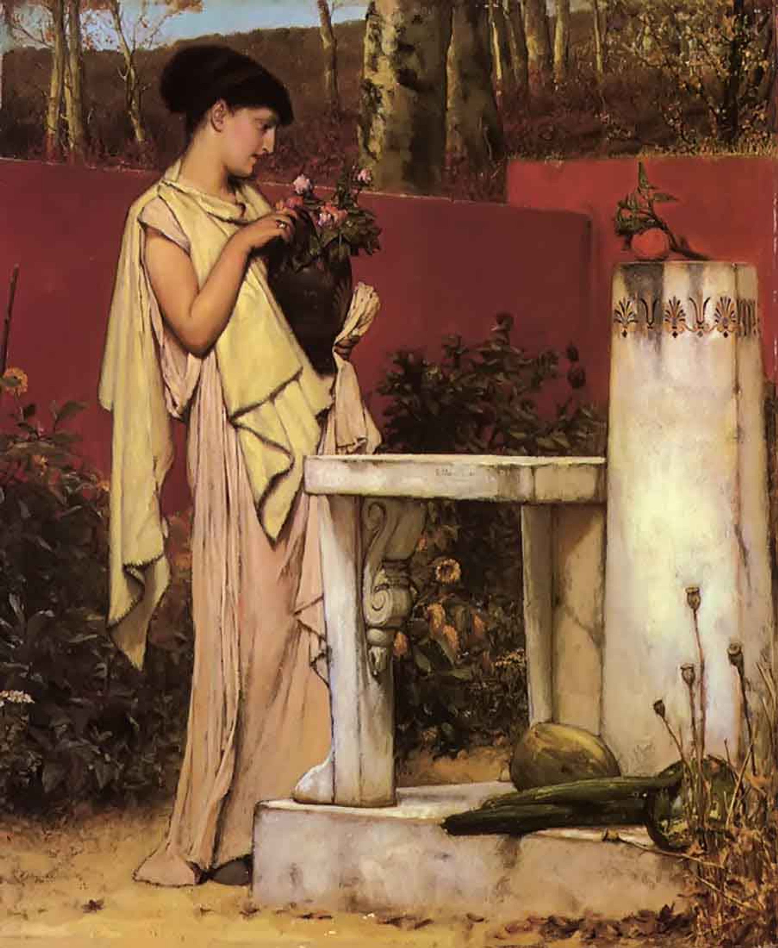 The Last Roses By Sir Lawrence Alma Tadema