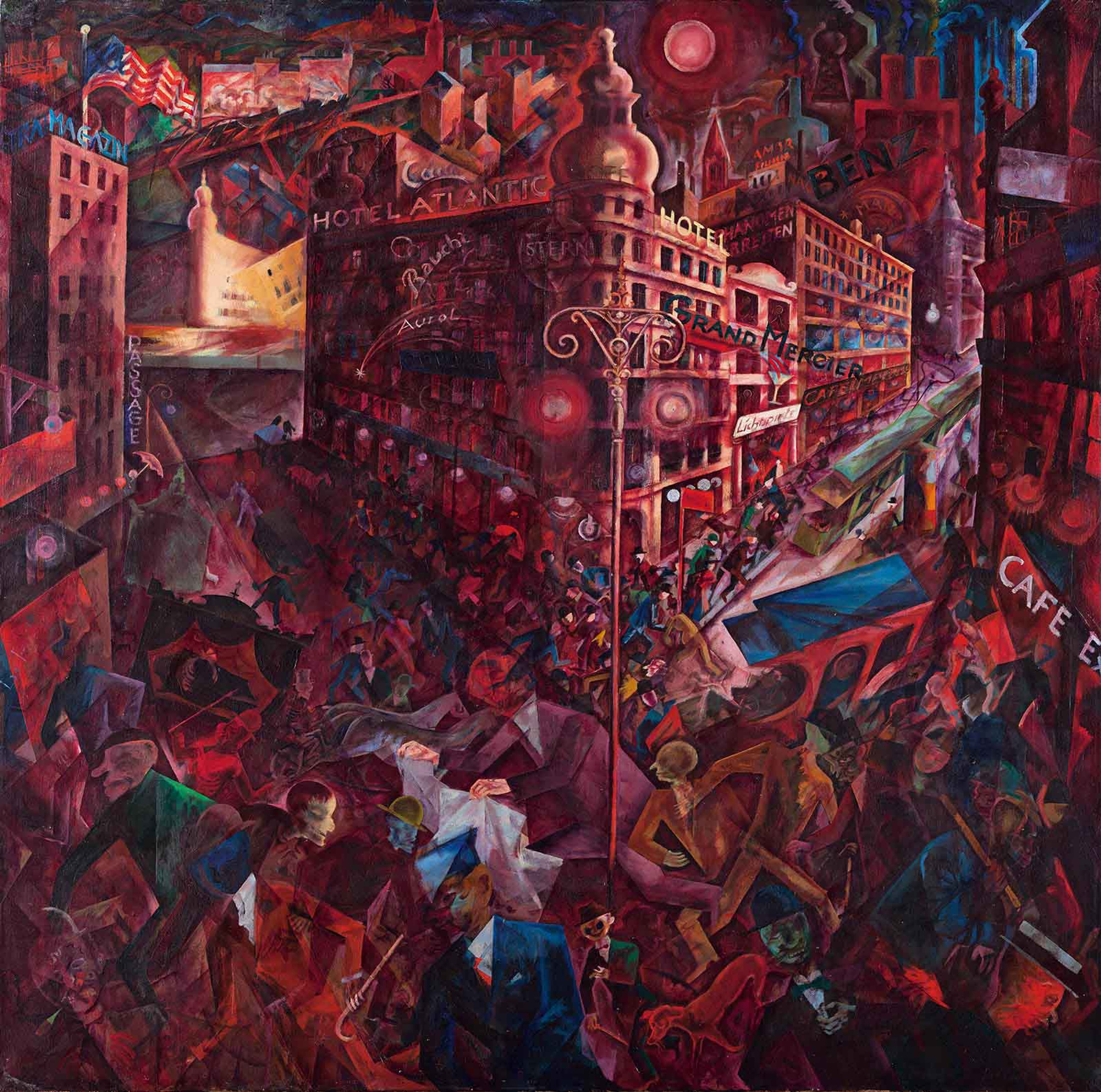 Metropolis 1916 1917 by Grosz