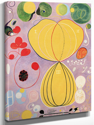 Group Iv The Ten Largest No 7 Adulthood by Hilma Af Klint