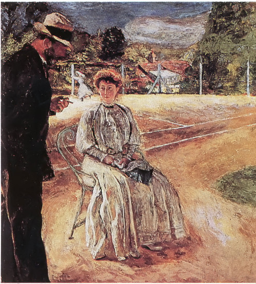 The Tennis Court Edouard Vuillard