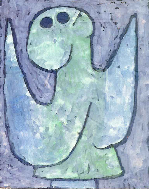 Listening Angel By Paul Klee