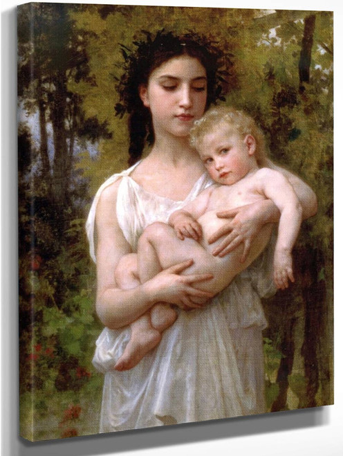 Little Brother By William Bouguereau