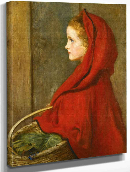 Little Red Riding Hood By Sir John Everett Millais