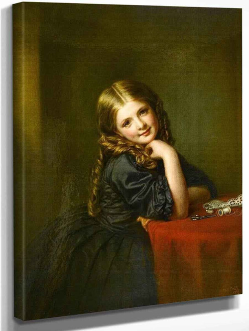Little Seamstress By William Powell Frith