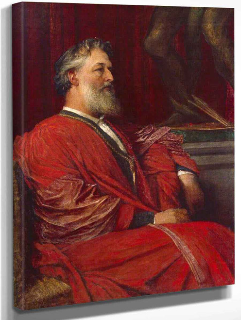 Lord Leighton By George Frederic Watts English 1817 1904