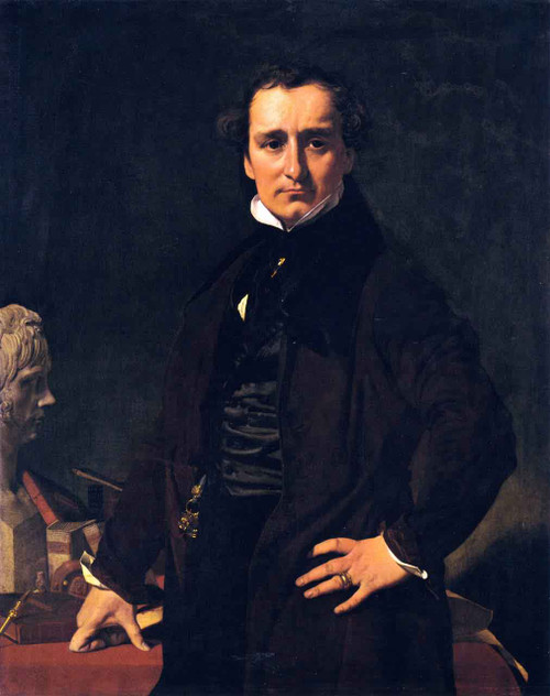 Lorenzo Bartolini By Jean Auguste Dominique Ingres  By Jean Auguste Dominique Ingres