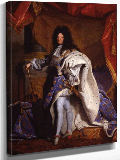 Louis Xiv 6 By Hyacinthe Rigaud