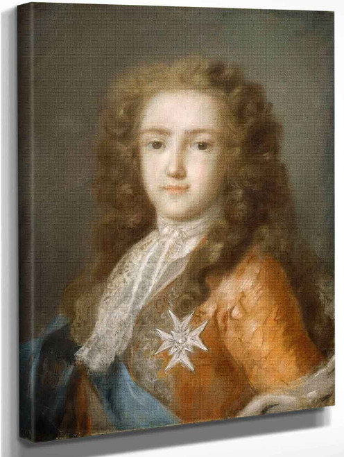 Louis Xv As A Young Man By Rosalba Carriera By Rosalba Carriera