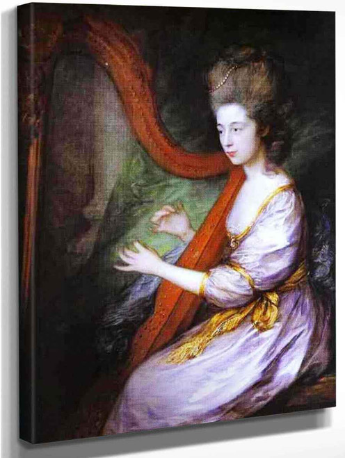 Louisa, Lady Clarges By Thomas Gainsborough