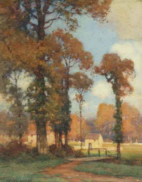 Lower Lelant Cornwall By Albert Moulton Foweraker