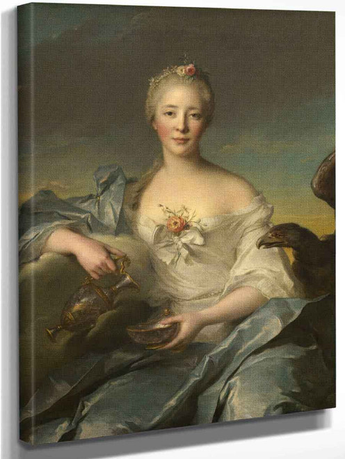 Madame Le Fevre De Caumartin As Hebe By Jean Marc Nattier