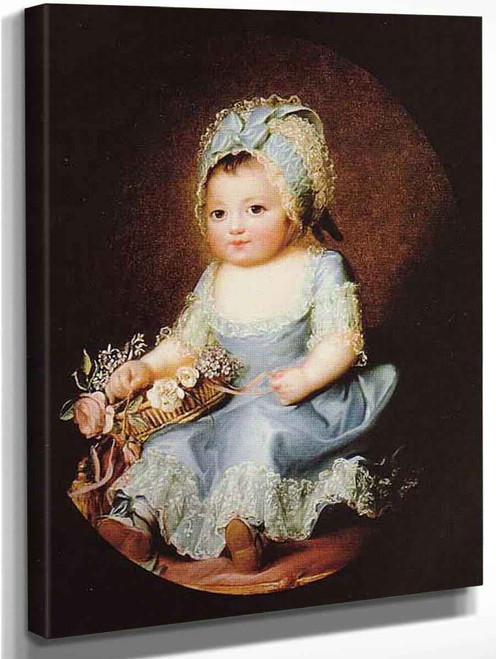 Mademoiselle D'artois By Elisabeth Vigee Lebrun Art Reproduction