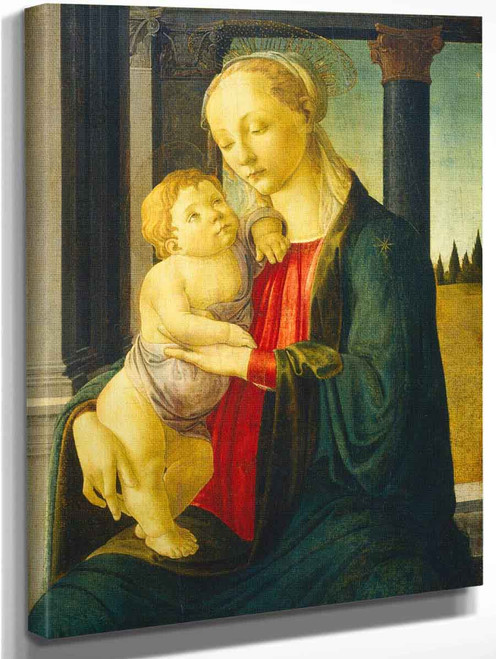 Madonna And Child1 By Sandro Botticelli