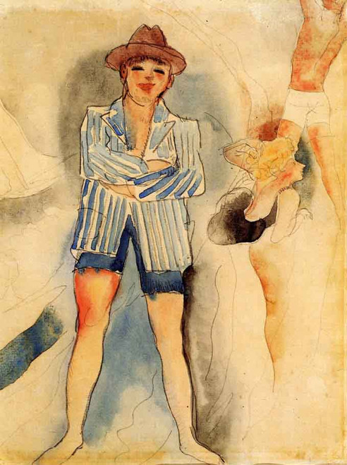 Man In Blazer By Charles Demuth By Charles Demuth